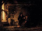REMBRANDT Harmenszoon van Rijn Tobit's Wife with the Goat oil painting on canvas